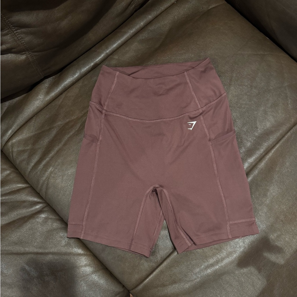 Gymshark Women's Brown Bike Shorts